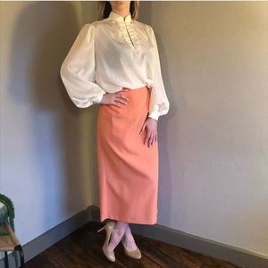 Vintage Blouse • Vintage Skirt